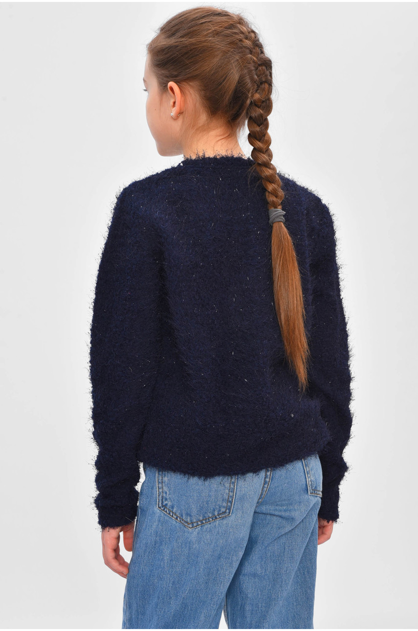 Кофта дитяча травка для дівчинки темно-синього кольору асорті 201638 Кофта дитяча травка для дівчинки темно-синього кольору асорті 201638