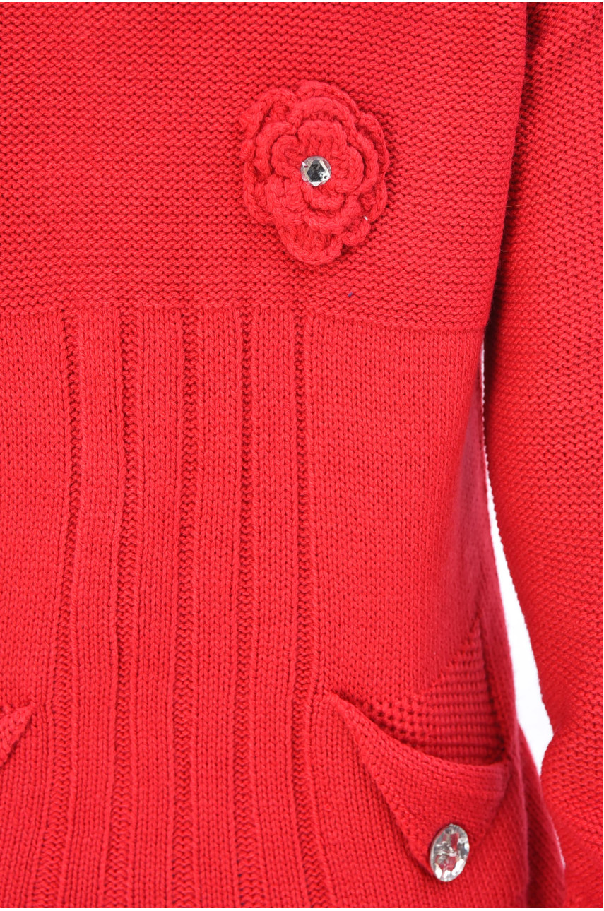 Светр дитячий для дівчинки рожевого кольору асорті 201656