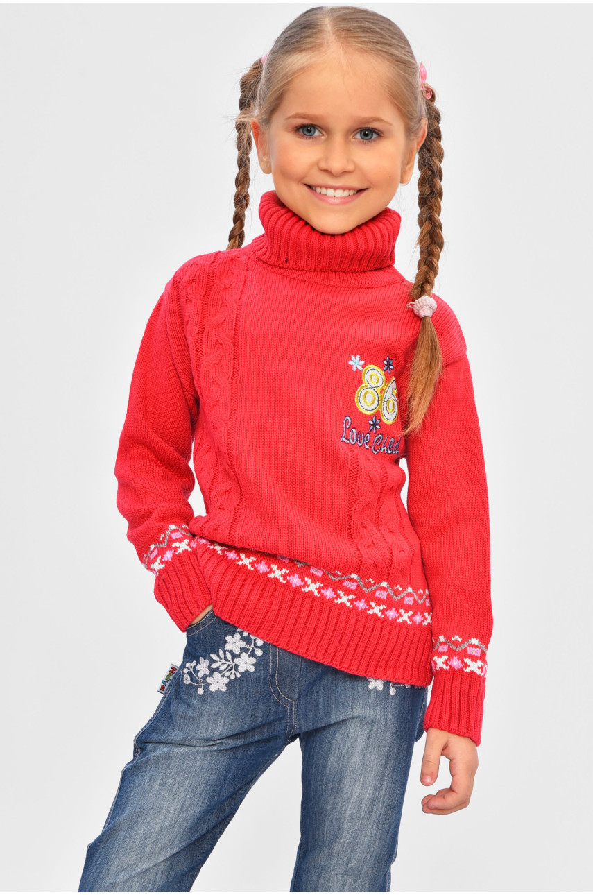 Кофта дитяча для дівчинки рожевого кольору 201659