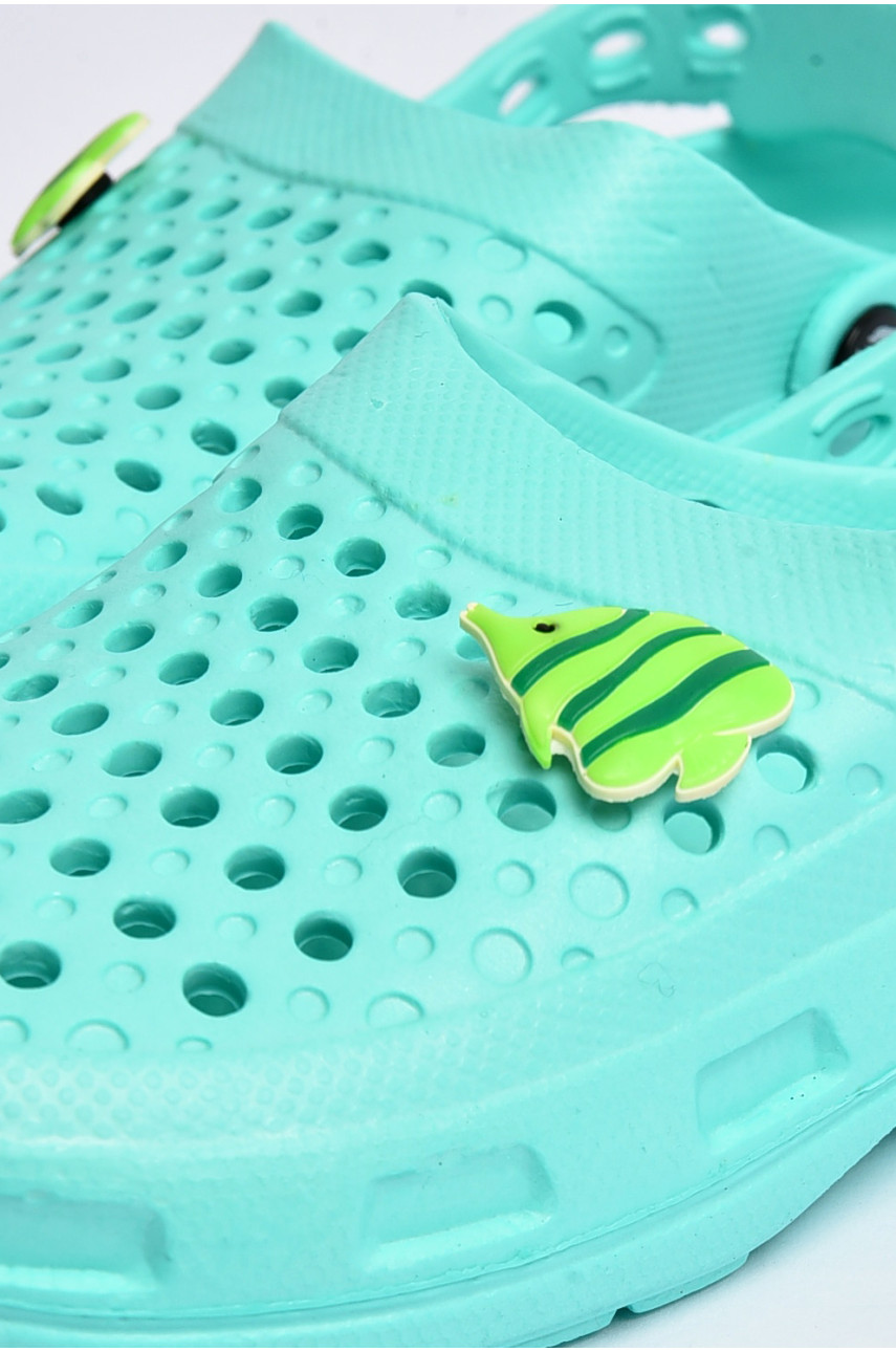 Крокси дитячі м'ятного кольору 2835 201677