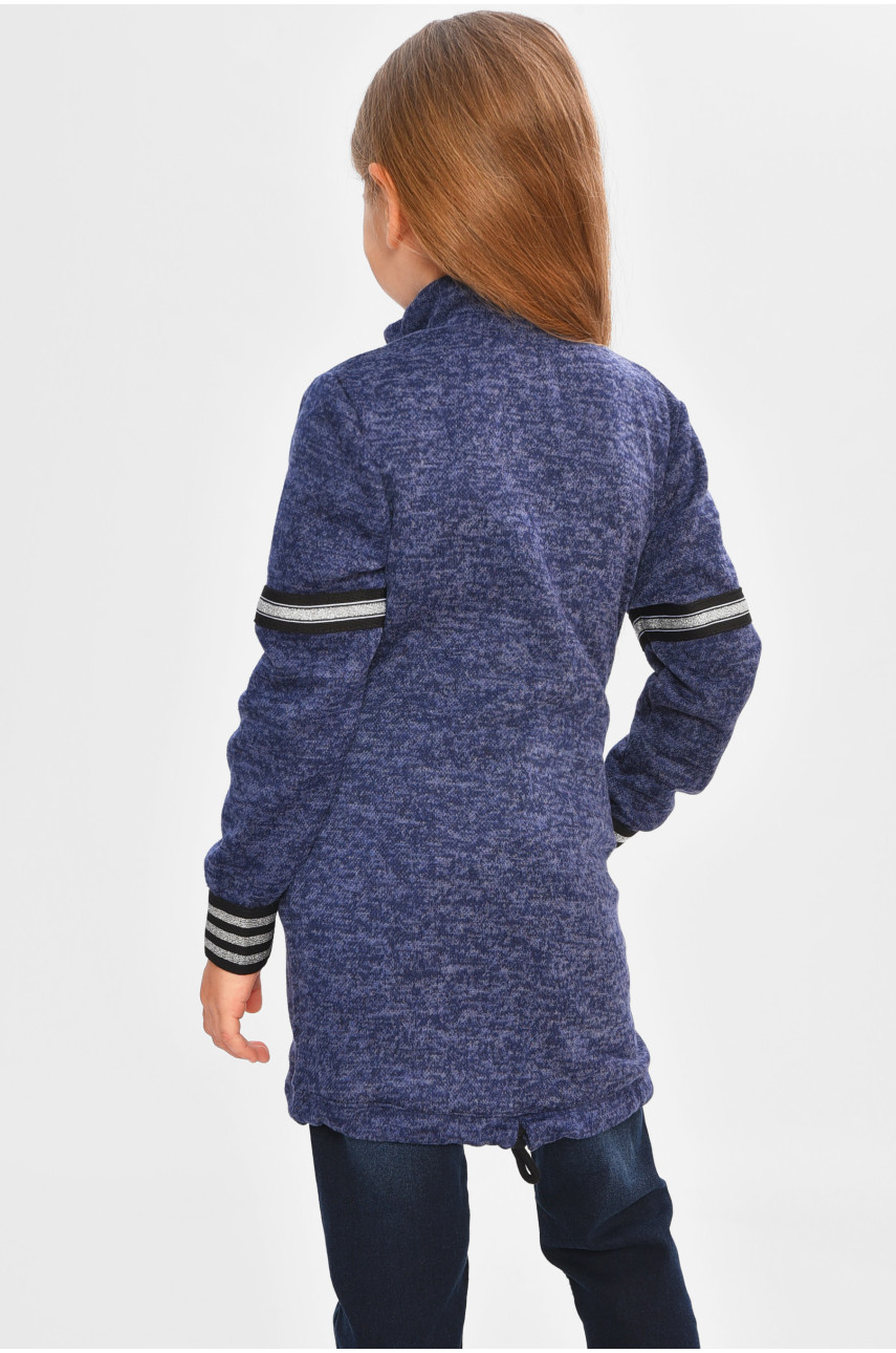 Кардиган детская для девочки синего цвета асорті 201699