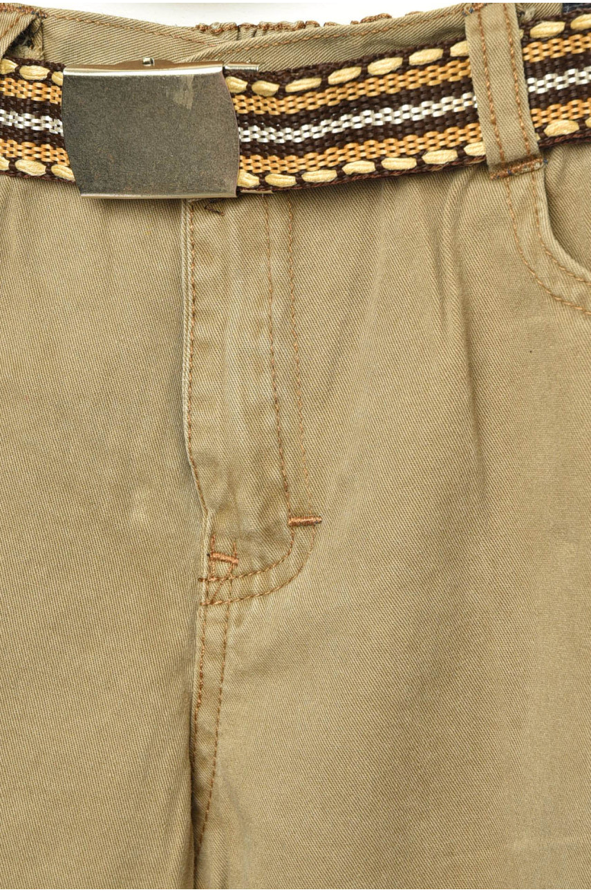 Бриджі дитячі для хлопчика кольору хакі асорті 201701 Бриджі дитячі для хлопчика кольору хакі асорті 201701