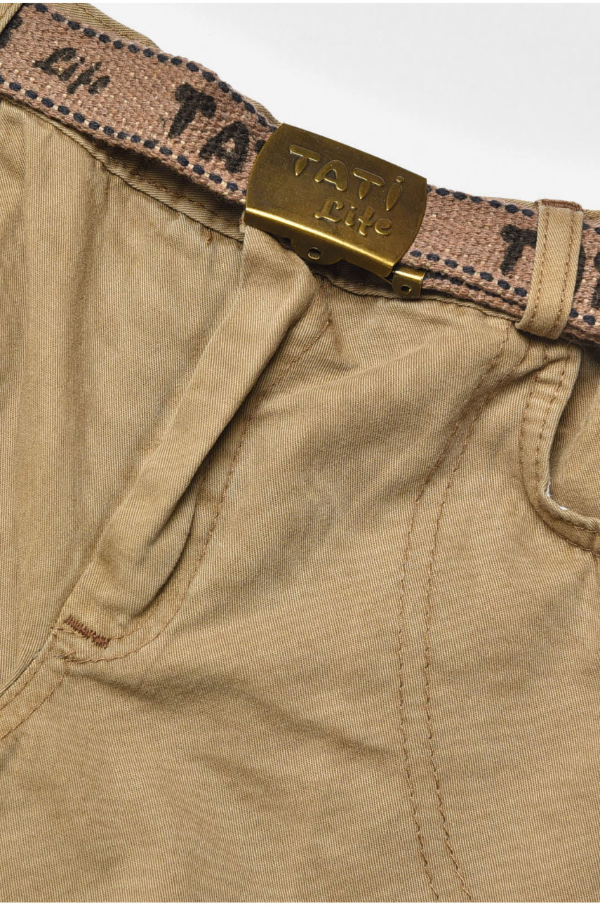 Бриджи детские для мальчика цвета хаки асорті 201704