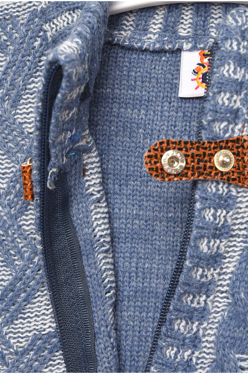 Кофта дитяча для хлопчика блакитного кольору 189 201720