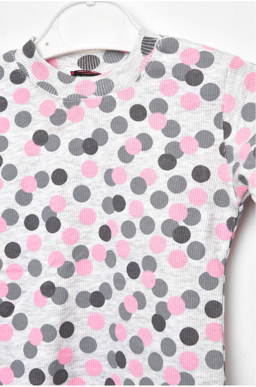 Сарафан+лонгслів дитячі для дівчинки синього кольору асорти 201747