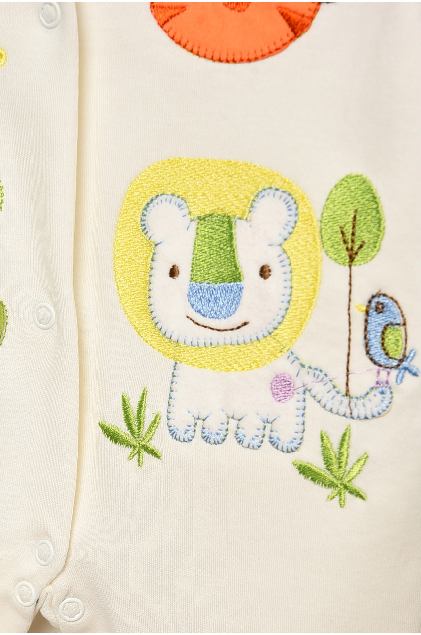 Человечек детский для мальчика белого цвета 1460566 201756 Человечек детский для мальчика белого цвета 1460566 201756