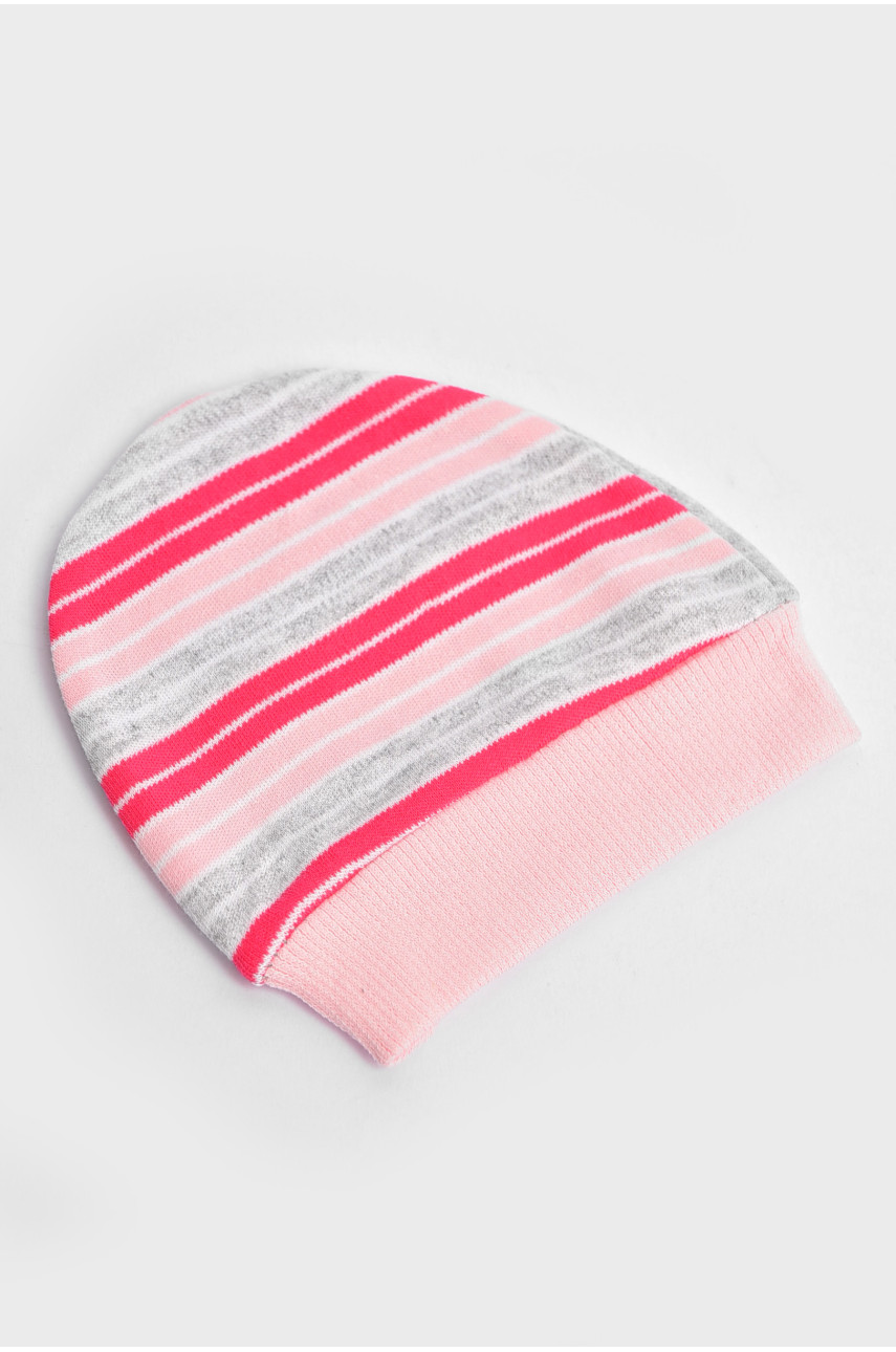 Человечек детский для девочки серого цвета с шапочкой бебеко 201757 Человечек детский для девочки серого цвета с шапочкой бебеко 201757