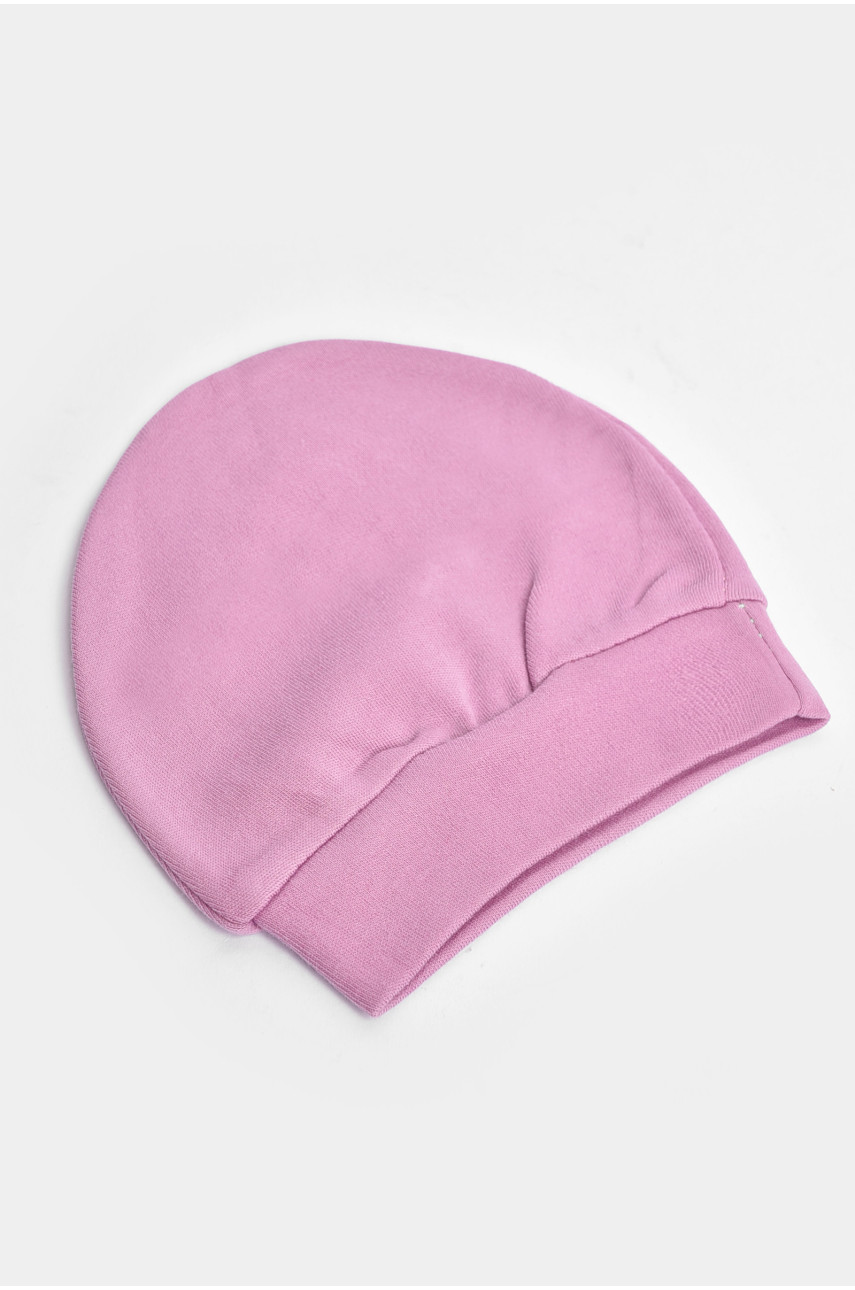 Человечек детский для девочки сиреневого цвета с шапочкой зая 201764 Человечек детский для девочки сиреневого цвета с шапочкой зая 201764