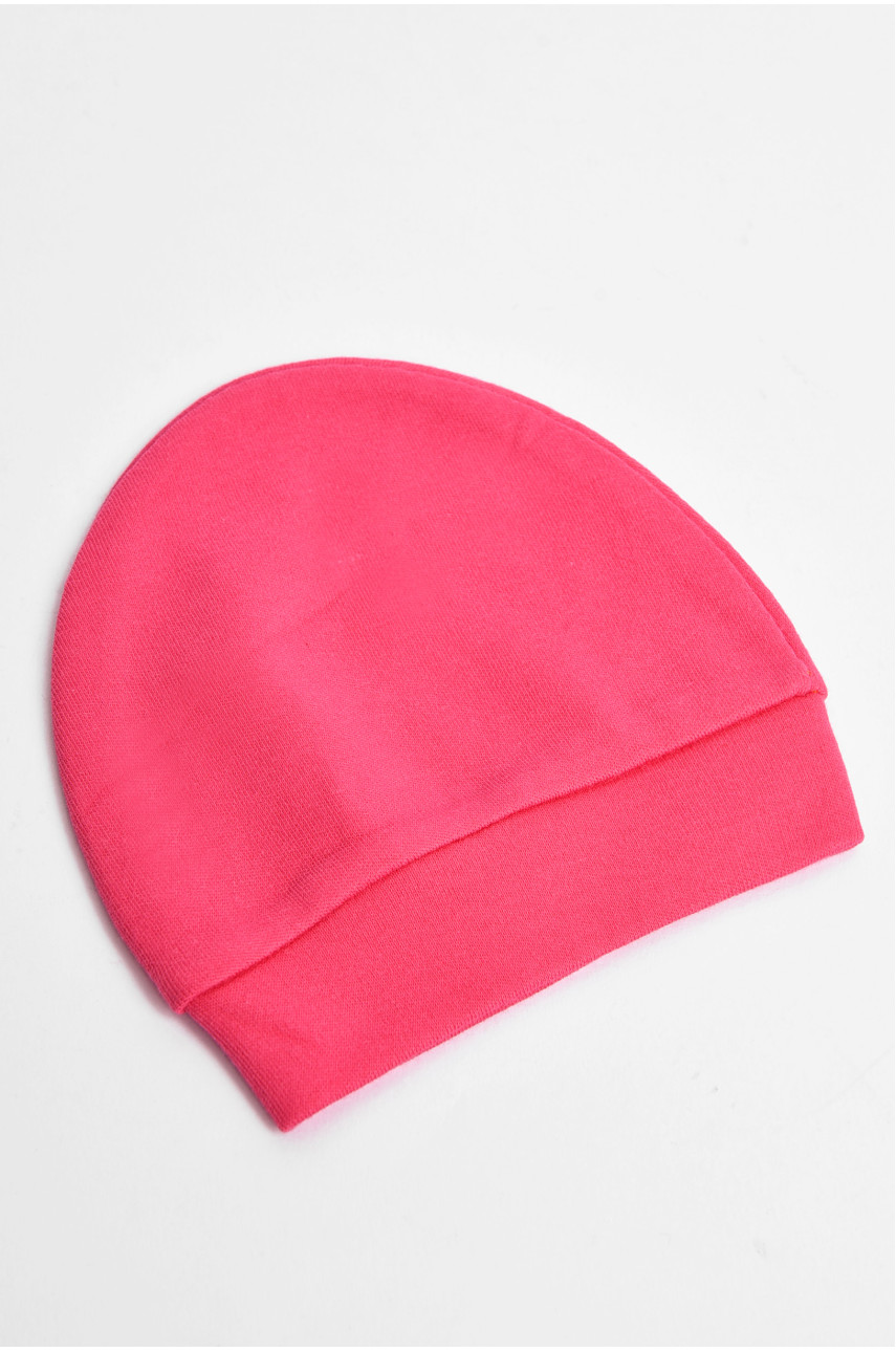 Человечек детский для девочки малинового цвета с шапочкой зая 201766 Человечек детский для девочки малинового цвета с шапочкой зая 201766