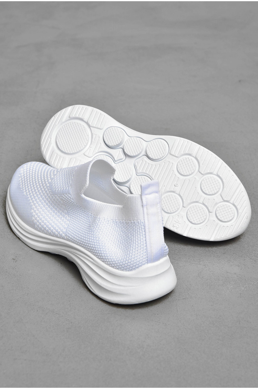 Кросівки чоловічі білого кольору текстиль 777-а1016 201780
