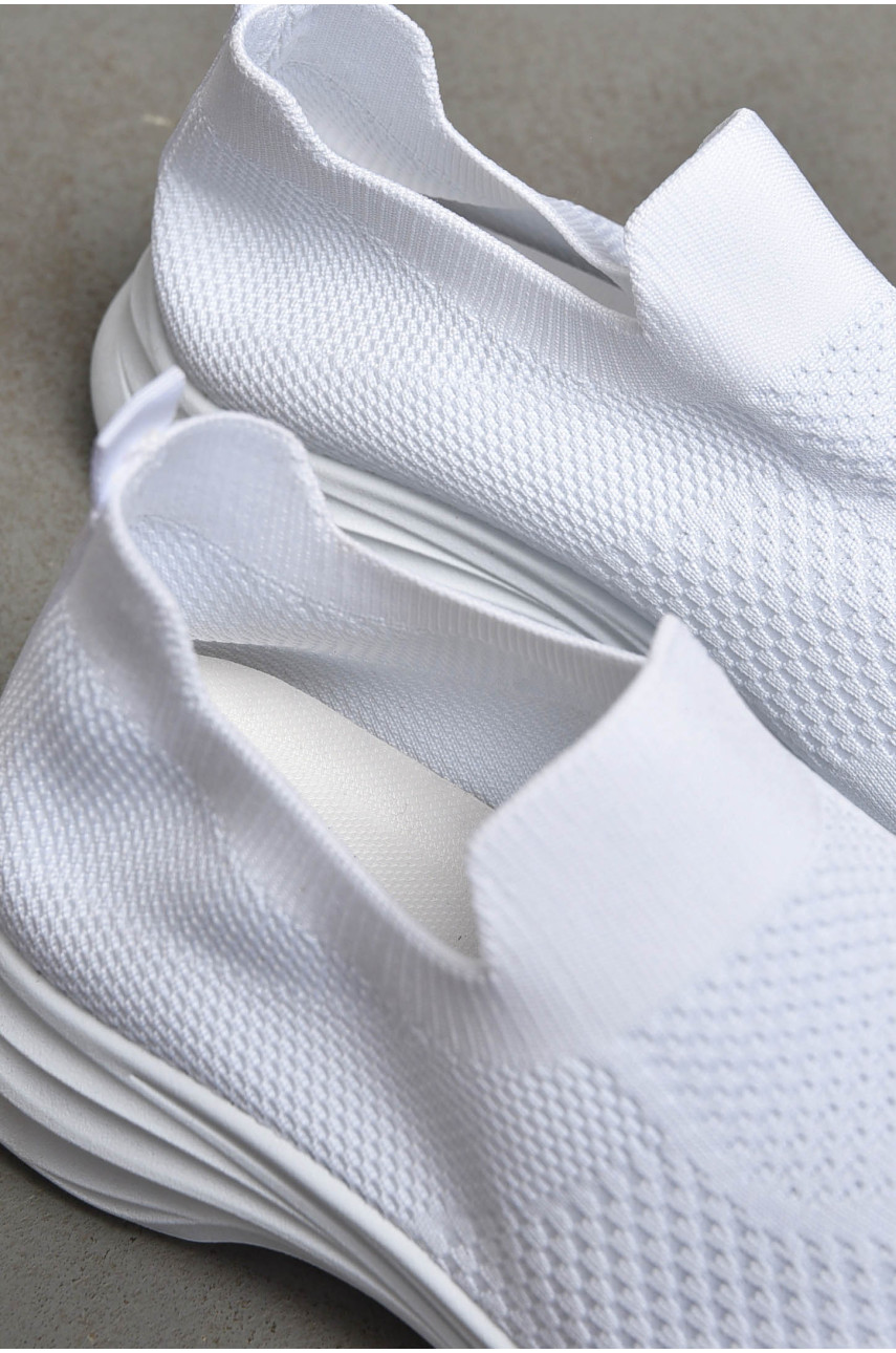 Кросівки чоловічі білого кольору текстиль 777-а1016 201780