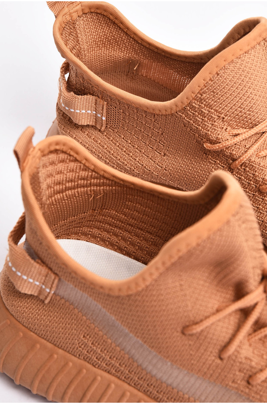 Кросівки чоловічі бежевого кольору текстиль 777-а1001 201785