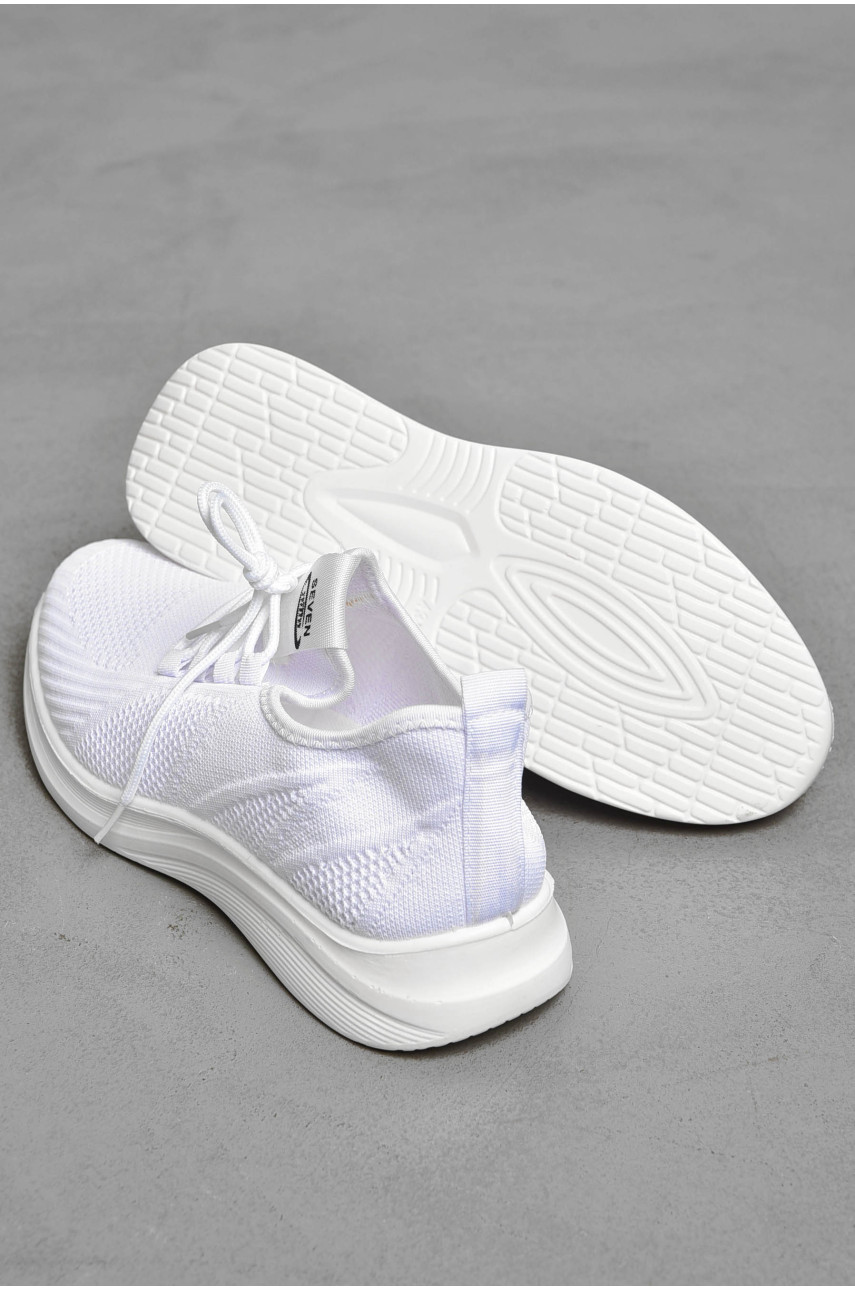 Кросівки чоловічі білого кольору на шнурівці 777-а1035 201789