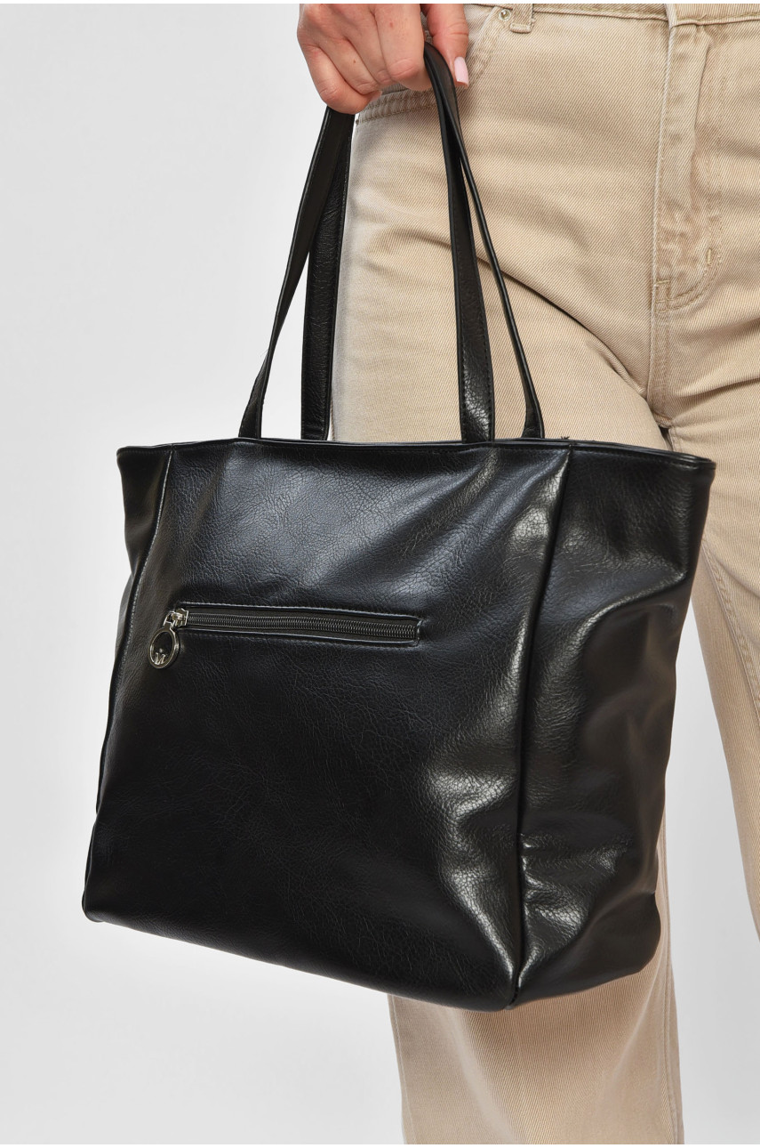 Сумка женская из экокожи черного цвета 399131 201815