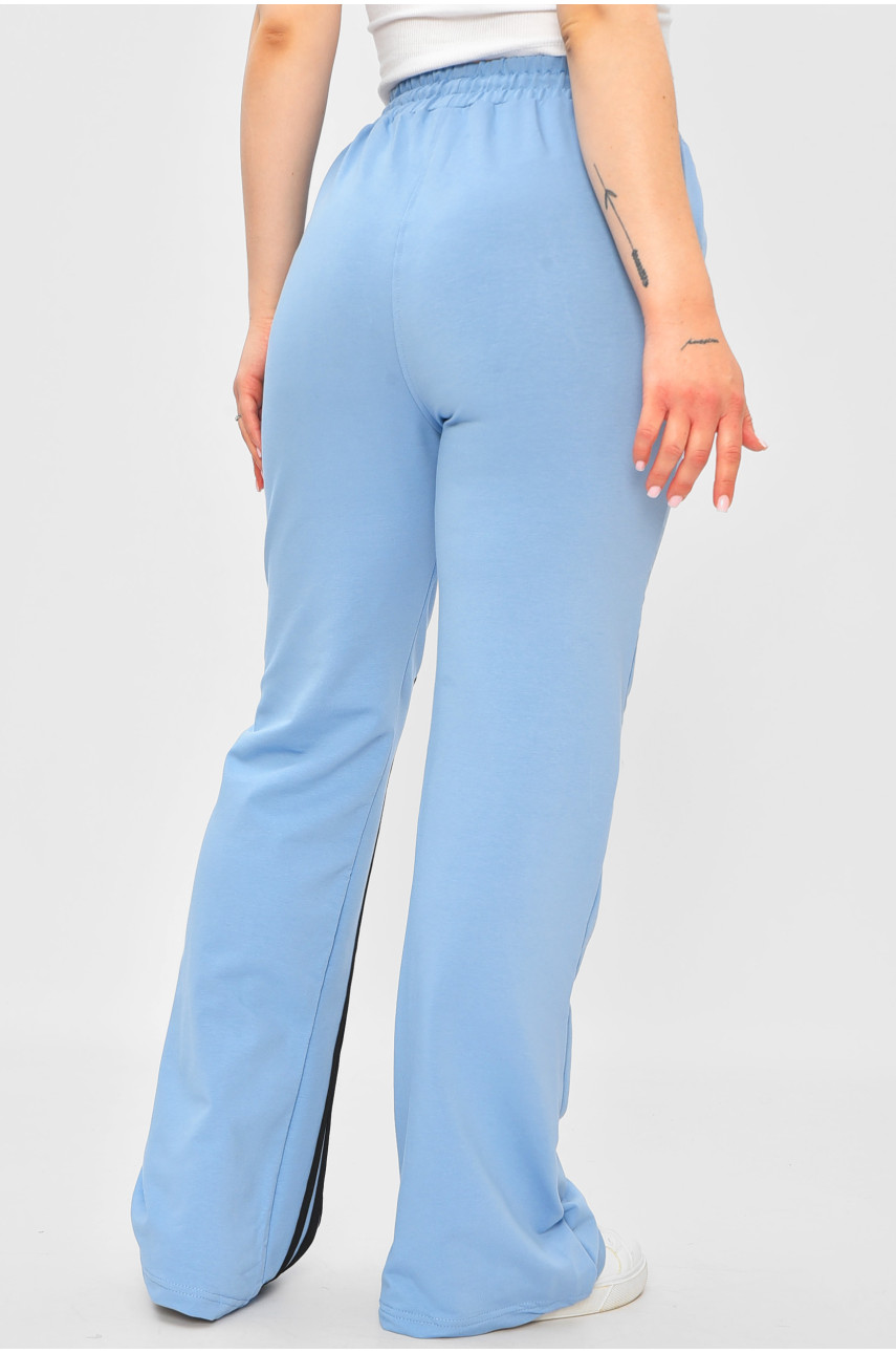 Штаны женские голубого цвета 5118 201856