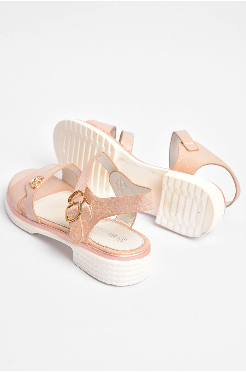 Босоножки для девочки розового цвета L0660-3 201912