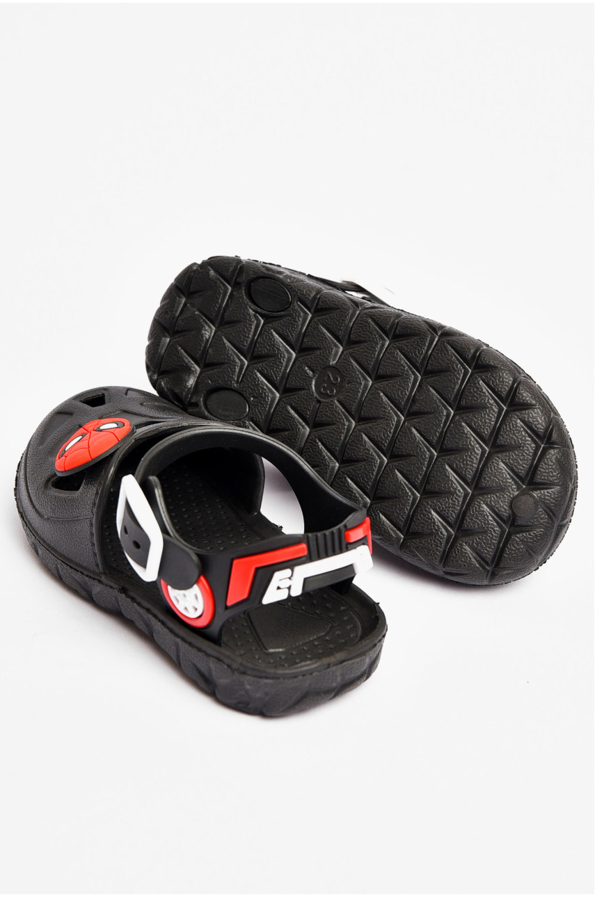 Сандали детские пена для мальчика черного цвета 51-181 201924