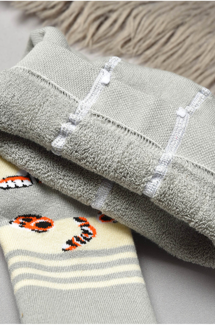 Колготи дитячі махрові для дівчинки сірого кольору 202018 Колготи дитячі махрові для дівчинки сірого кольору 202018