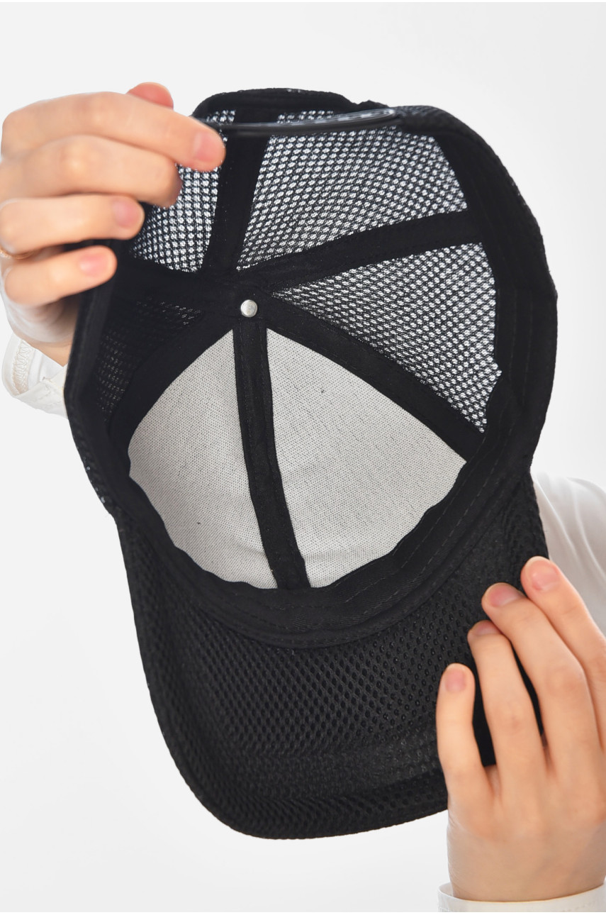 Кепка женская черного цвета 202027