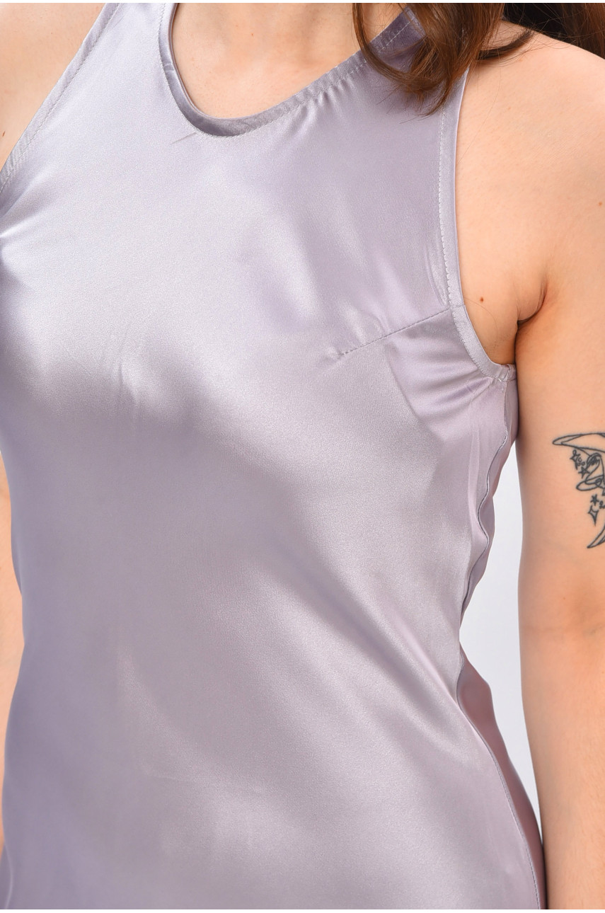 Сукня жіноча однотонна світло-бузкового кольору 44322 202138