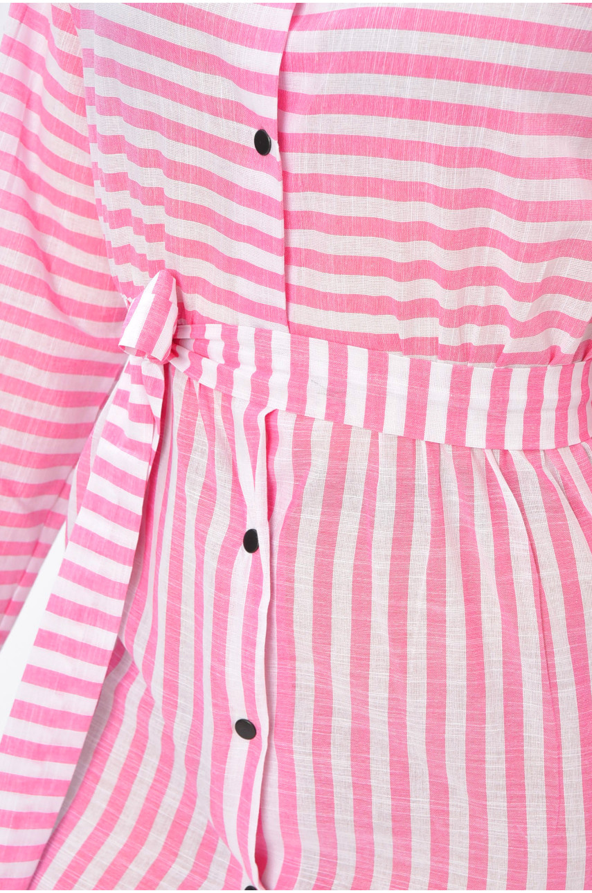 Сукня жіноча однотонна рожевого кольору 202165