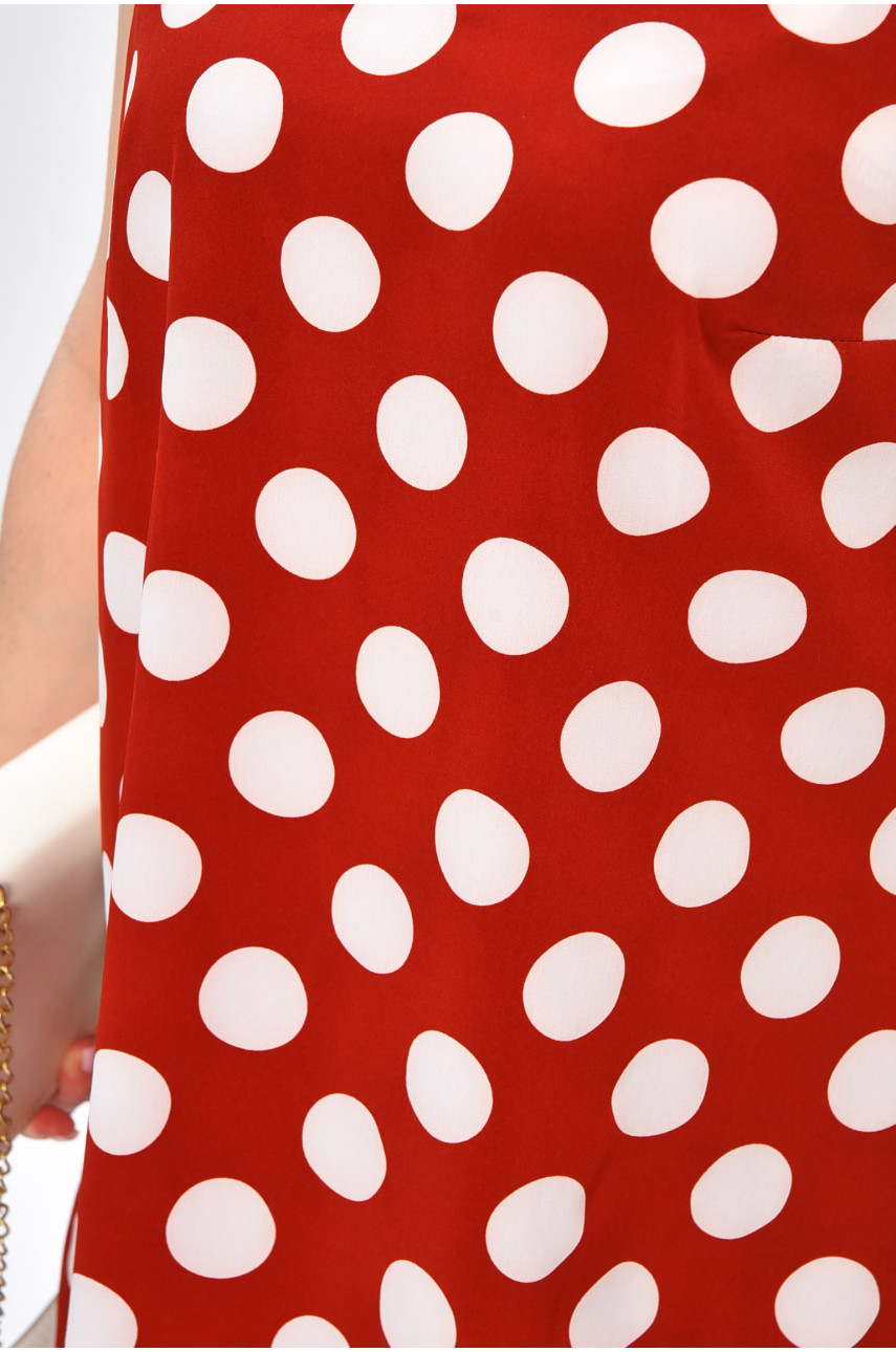 Сарафан женский красного цвета с принтом 822 202194 Сарафан женский красного цвета с принтом 822 202194