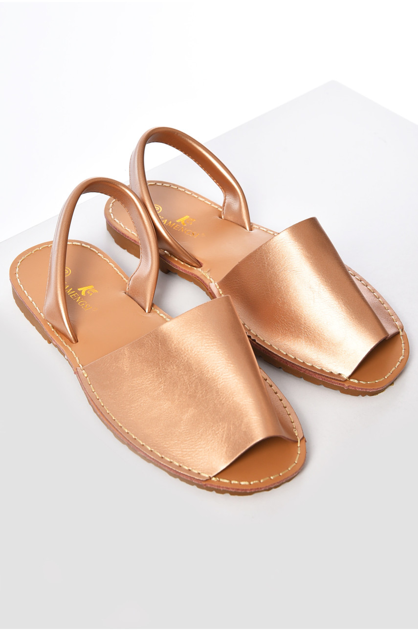 Босоніжки жіночі золотистого кольору W33-5 202234