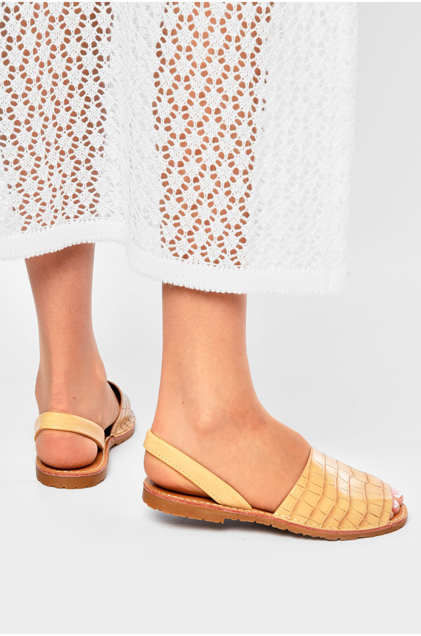 Босоножки женские бежевого цвета W32-2 202239