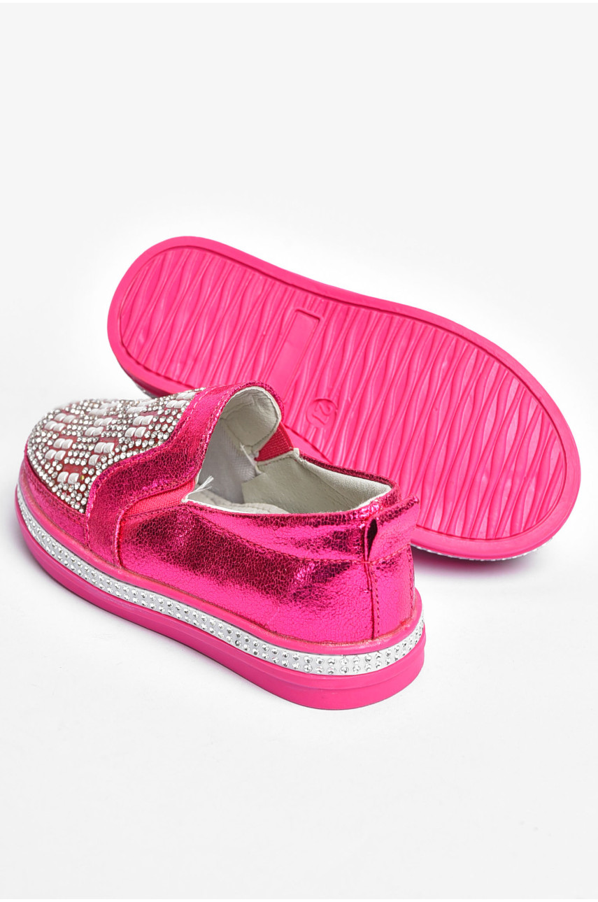 Мокасини дитячі для дівчинки рожевого кольору 035-5 202298