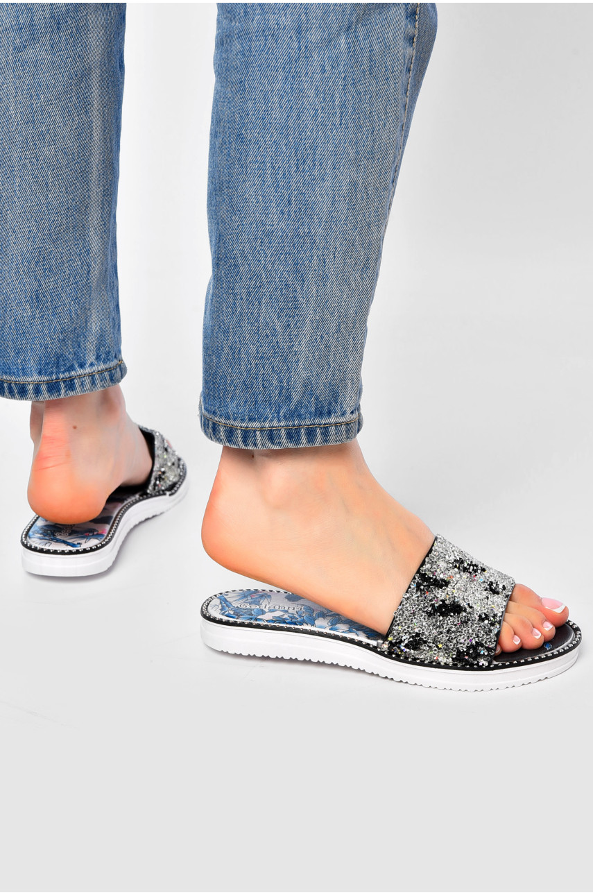 Шльопанці жіночі чорного кольору а-3 202359 Шльопанці жіночі чорного кольору а-3 202359