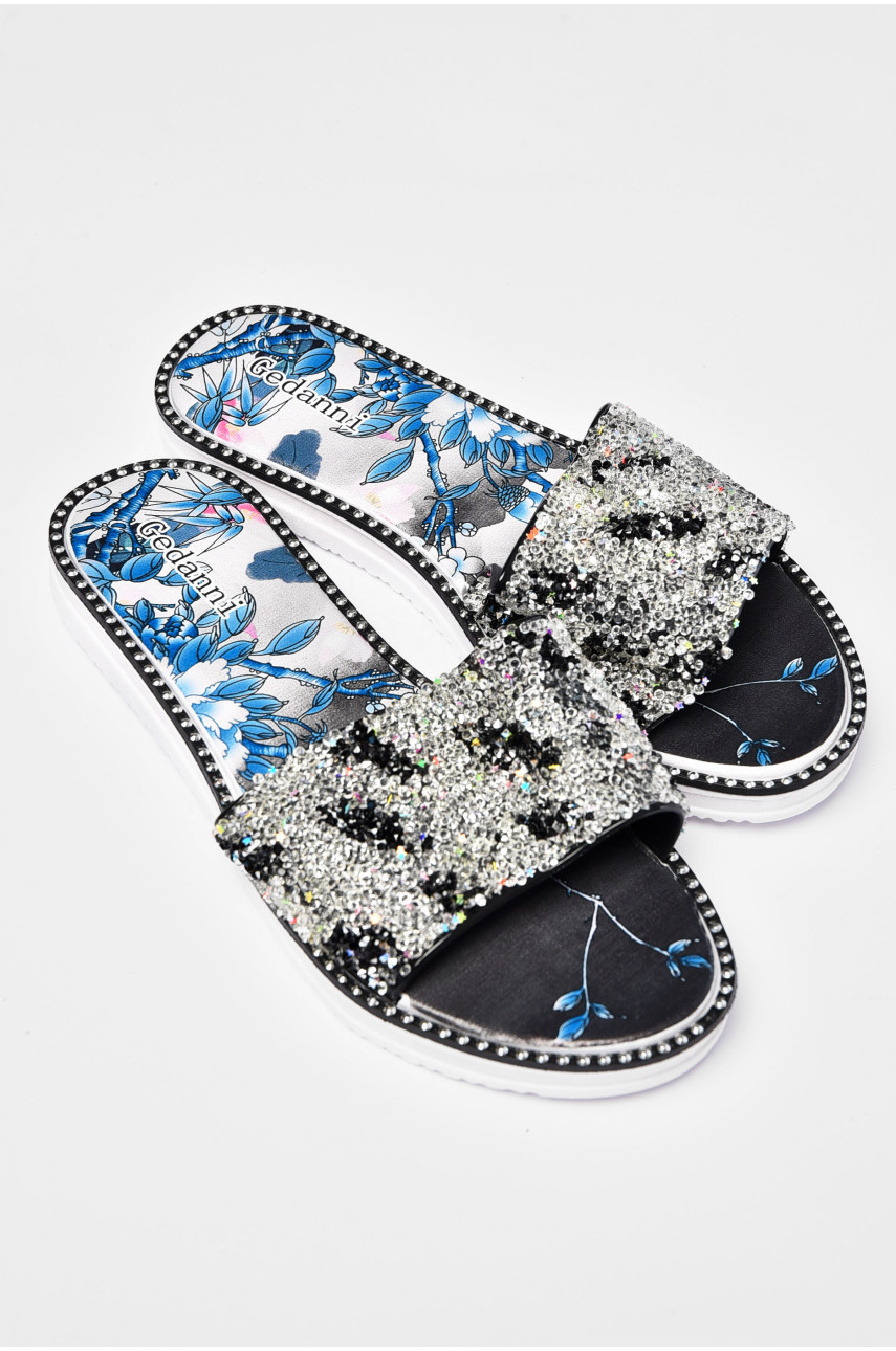 Шльопанці жіночі чорного кольору а-3 202359 Шльопанці жіночі чорного кольору а-3 202359