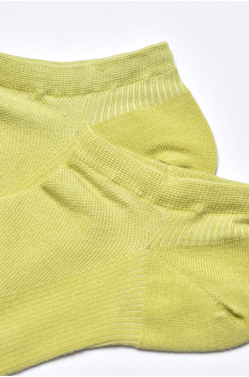 Шкарпетки жіночі спортивні демісезонні оливкового кольору в201 202429