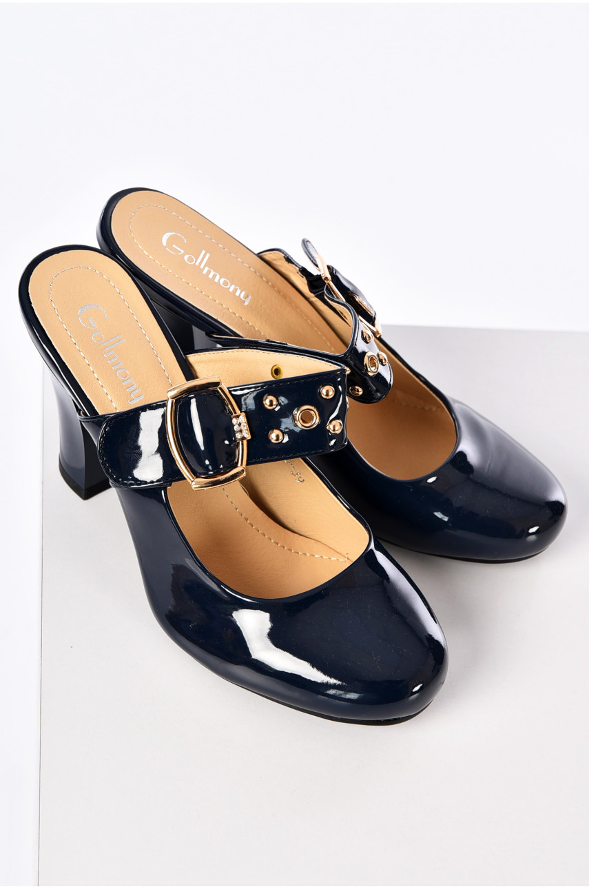 Шльопанці жіночі синього кольору 1028 202452