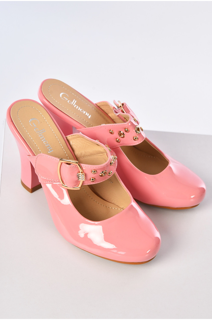 Шлепки женские розового цвета 1030 202456 Шлепки женские розового цвета 1030 202456