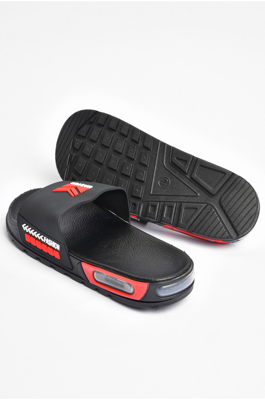 Шлепки мужские черного цвета 908 202533