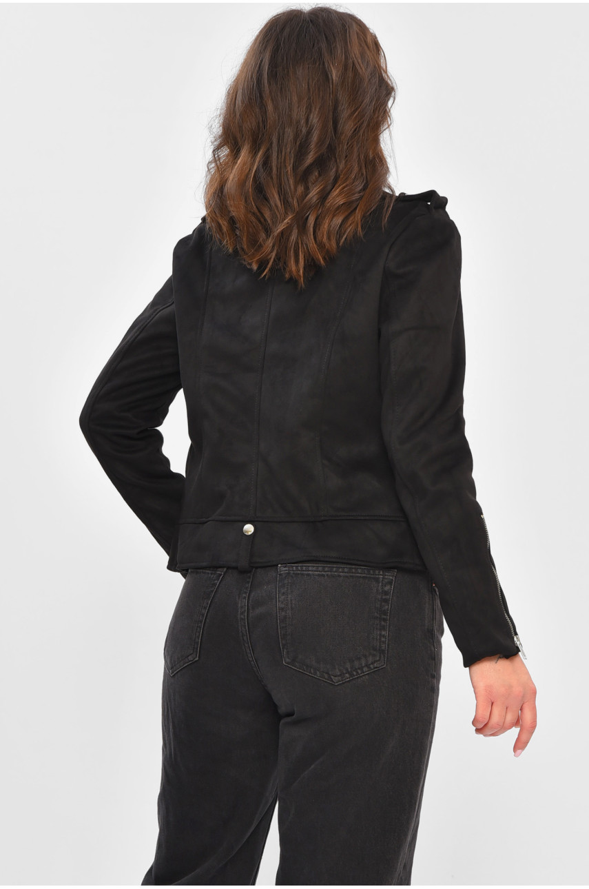 Куртка-косуха жіноча чорного кольору 1944 202550