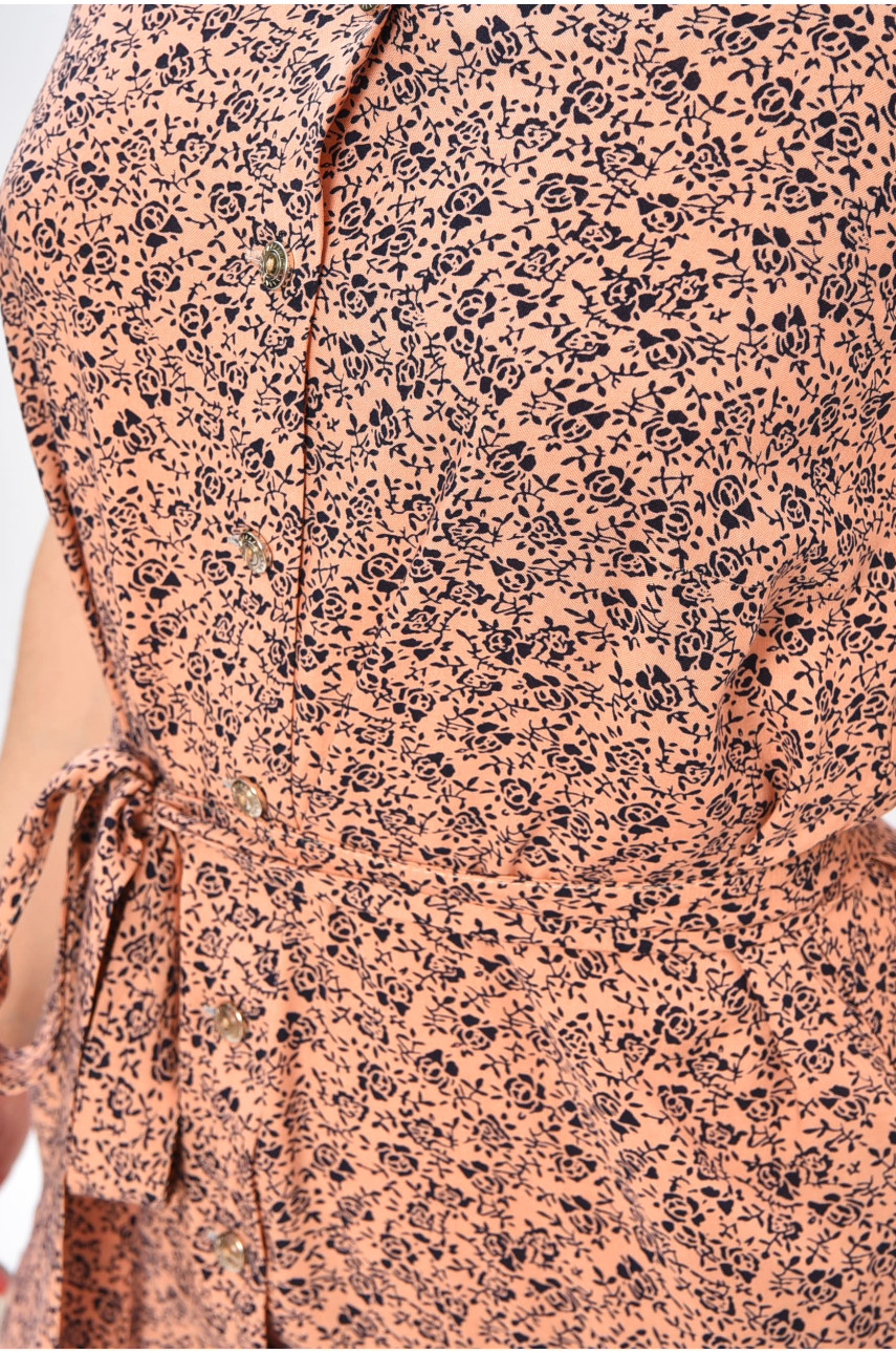 Сарафан женский розового цвета с принтом 202560 Сарафан женский розового цвета с принтом 202560