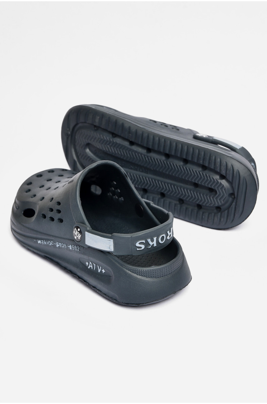 Кроксы мужские темно-синего цвета 516 202573