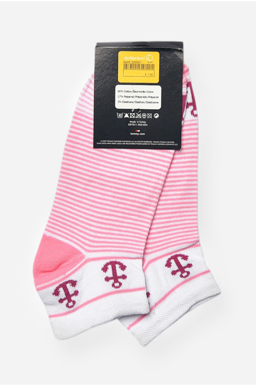 Носки женские демисезонные спортивные светло-розового цвета 311 202591