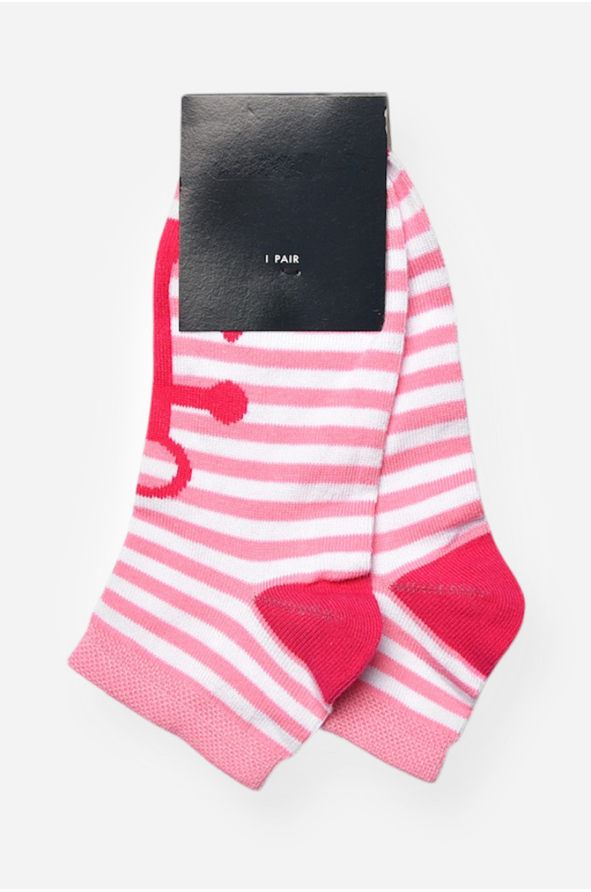 Носки женские демисезонные спортивные розового цвета 311 202592
