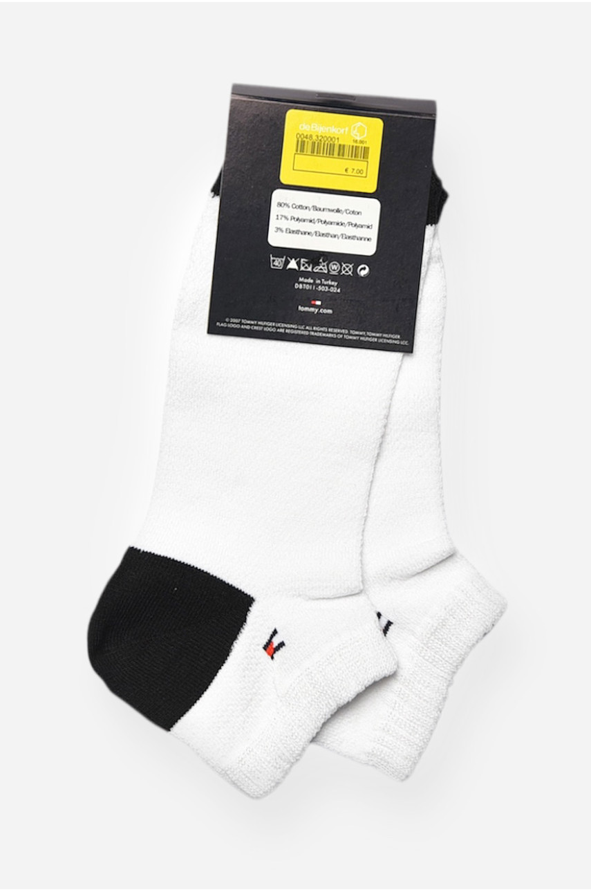 Носки женские демисезонные спортивные белого цвета 2007 202593