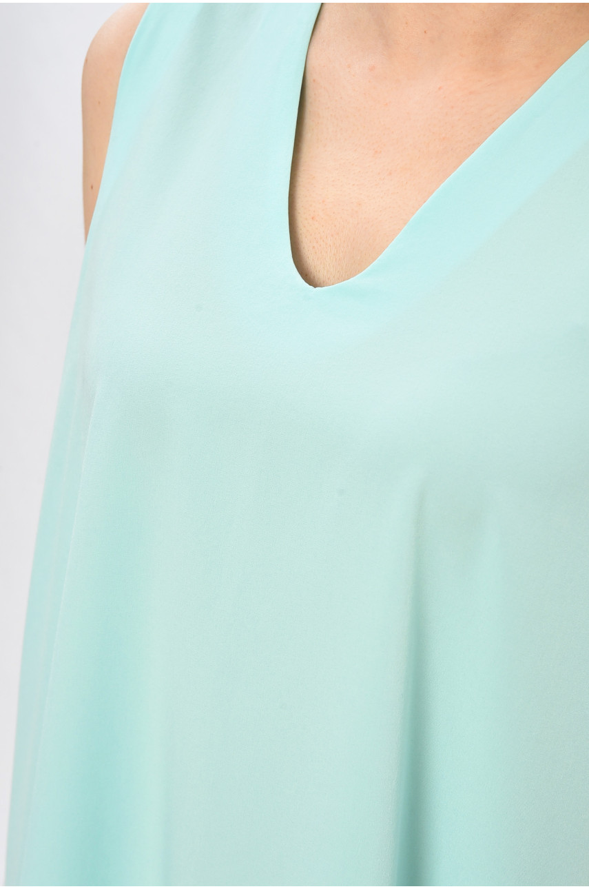 Сукня жіноча однотонна м'ятного кольору 202596