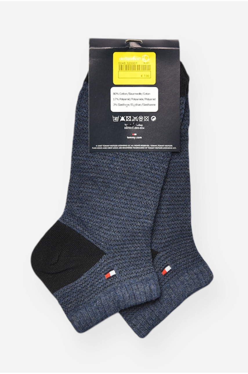 Носки женские демисезонные спортивные синего цвета 2007 202616