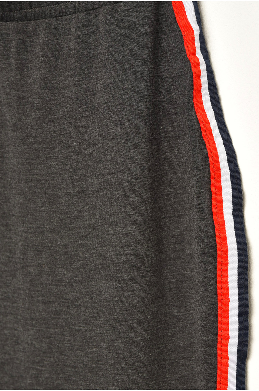 Спідниця жіноча однотонна сірого кольору 202642 Спідниця жіноча однотонна сірого кольору 202642