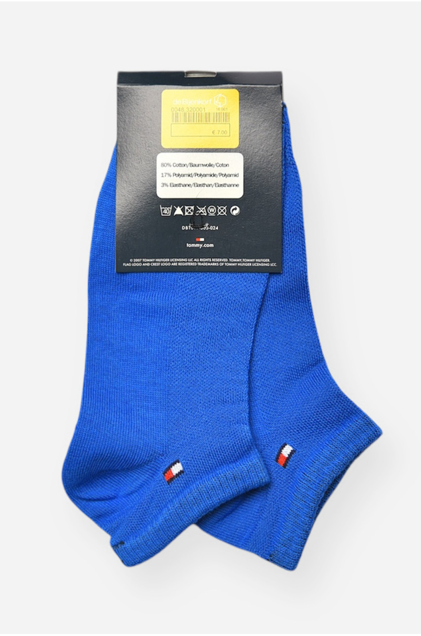 Носки женские демисезонные спортивные синего цвета 909 202658