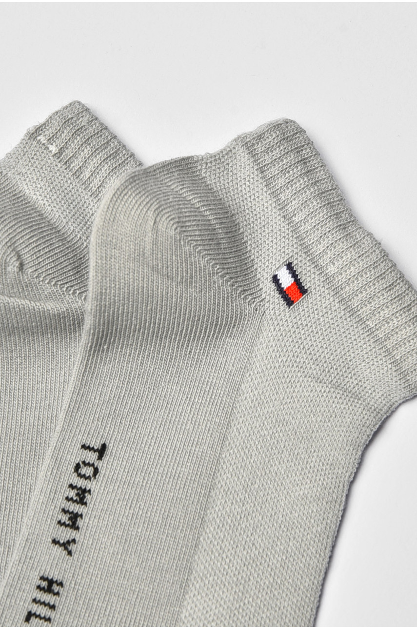 Шкарпетки жіночі спортивні демісезонні сірого кольору 829 202673 Шкарпетки жіночі спортивні демісезонні сірого кольору 829 202673