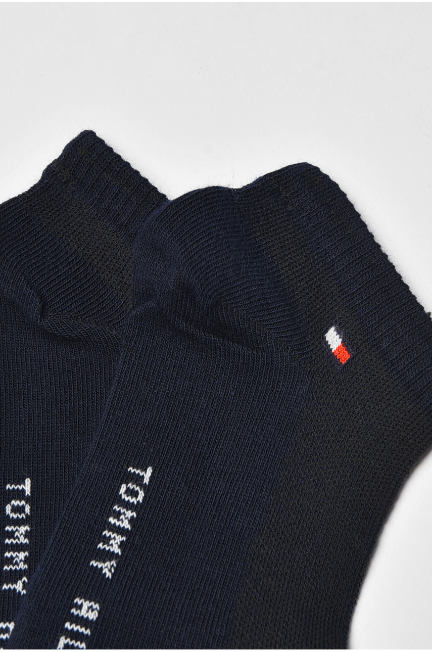 Носки женские демисезонные спортивные синего цвета 829 202676