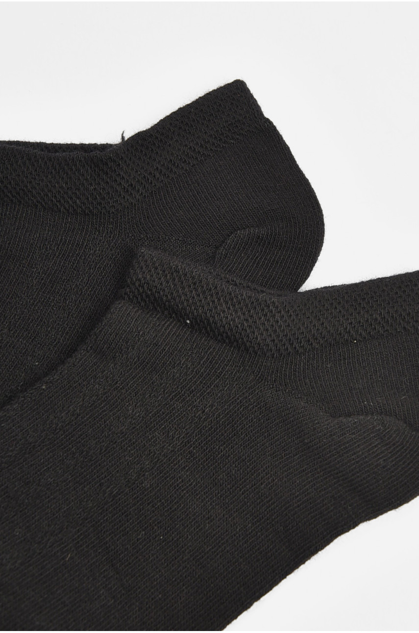 Носки мужские демисезонные спортивные черного цвета 103-7 202731