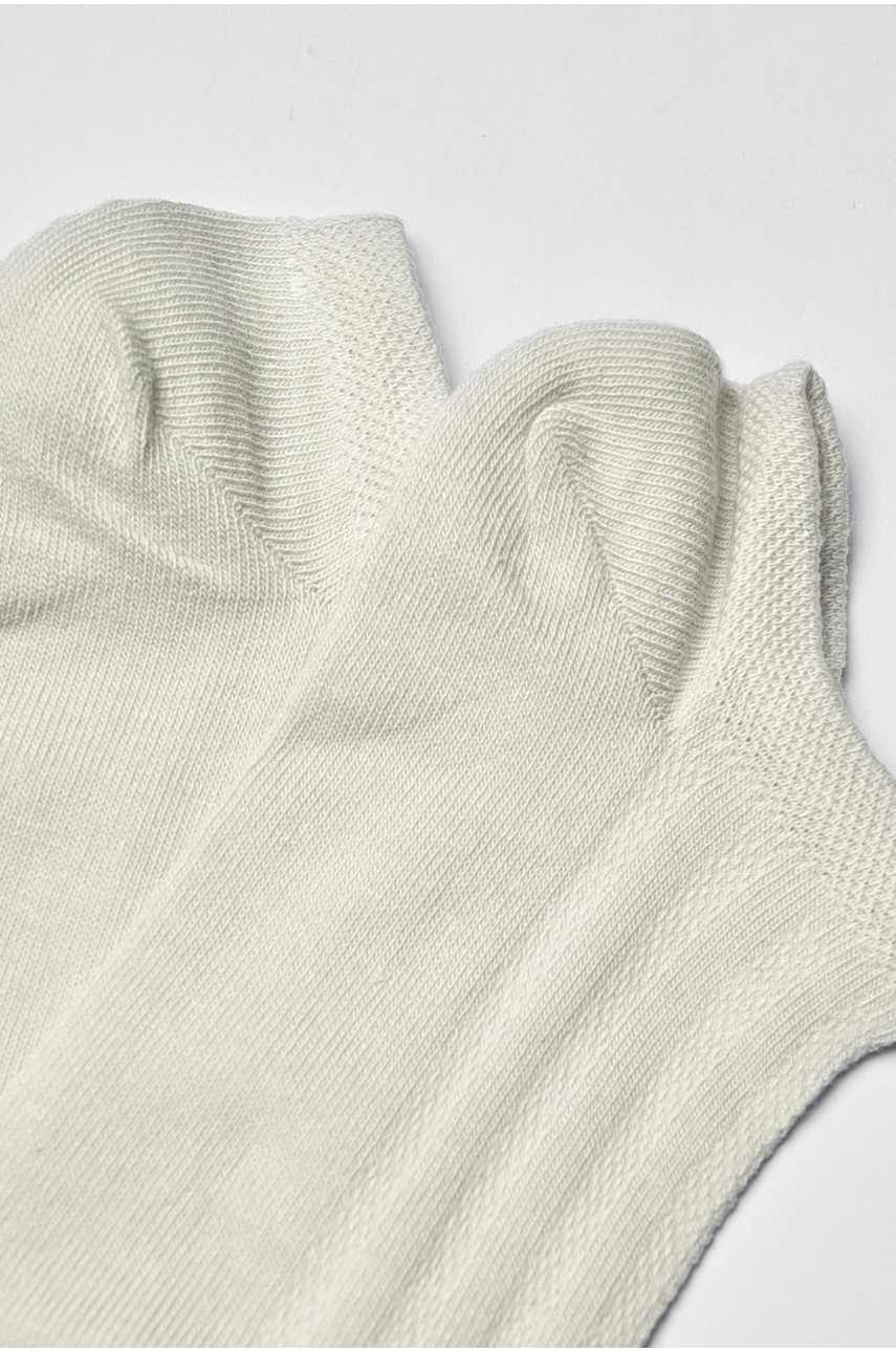 Носки мужские демисезонные спортивные светло-серого цвета 103-7 202737