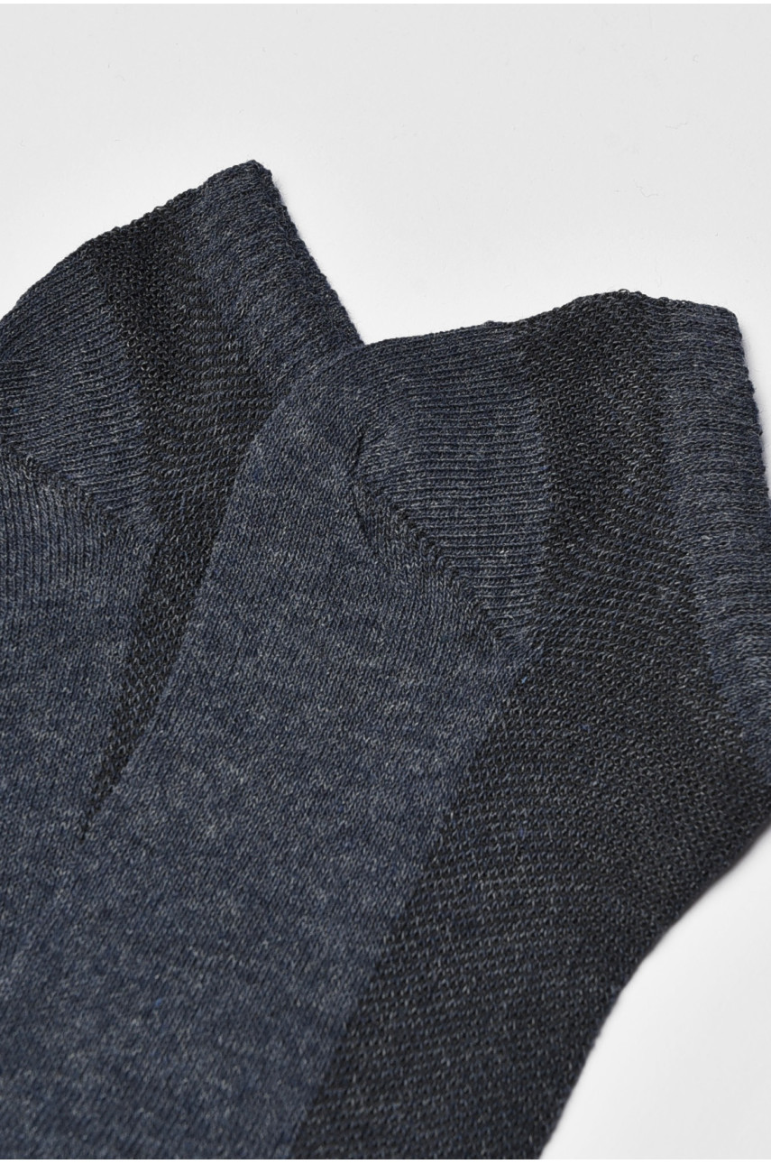 Носки мужские демисезонные спортивные синего цвета 1585 202743